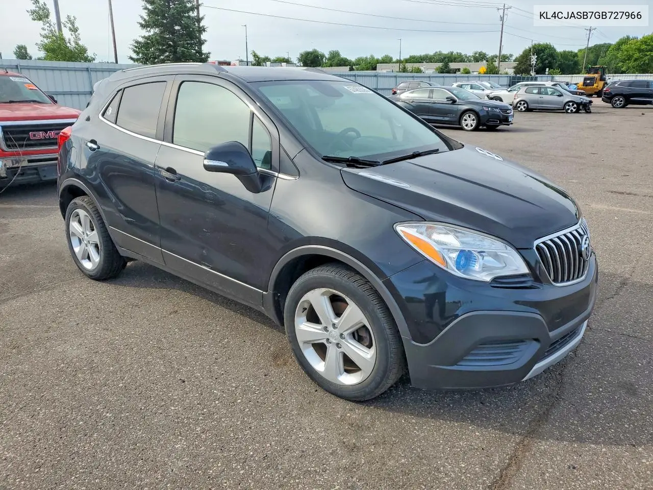 2016 Buick Encore VIN: KL4CJASB7GB727966 Lot: 57489026