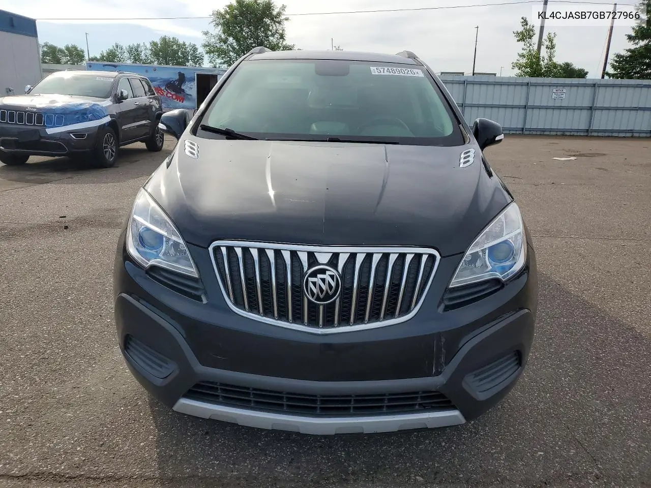 2016 Buick Encore VIN: KL4CJASB7GB727966 Lot: 57489026