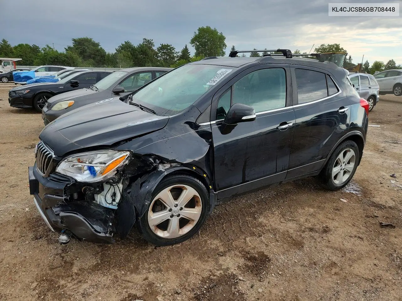 2016 Buick Encore VIN: KL4CJCSB6GB708448 Lot: 58126326