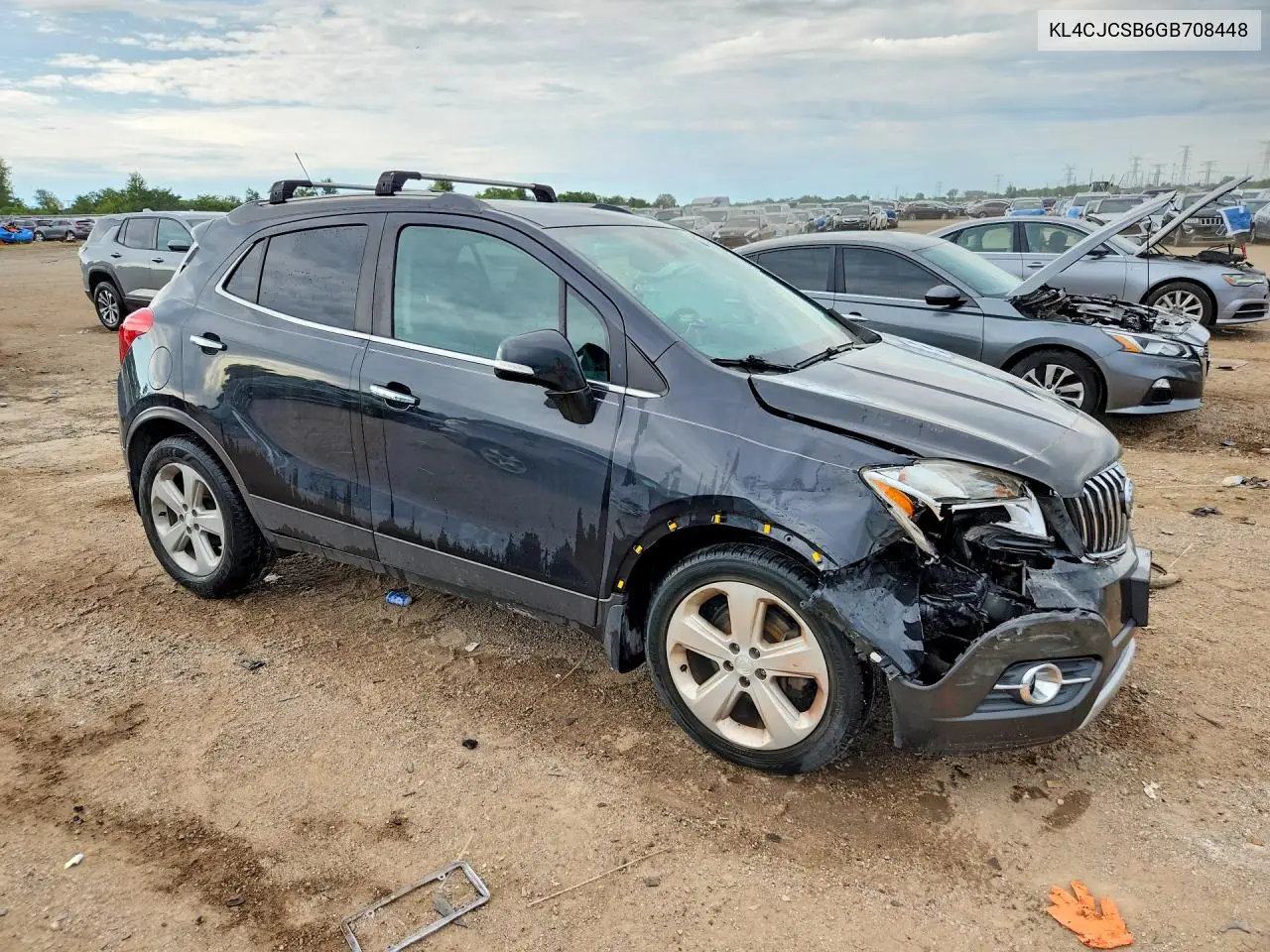 2016 Buick Encore VIN: KL4CJCSB6GB708448 Lot: 58126326