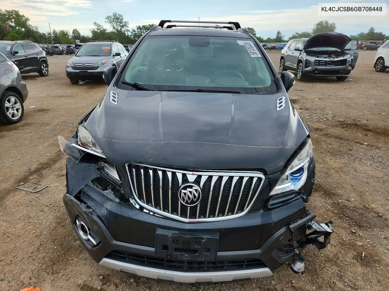 2016 Buick Encore VIN: KL4CJCSB6GB708448 Lot: 58126326