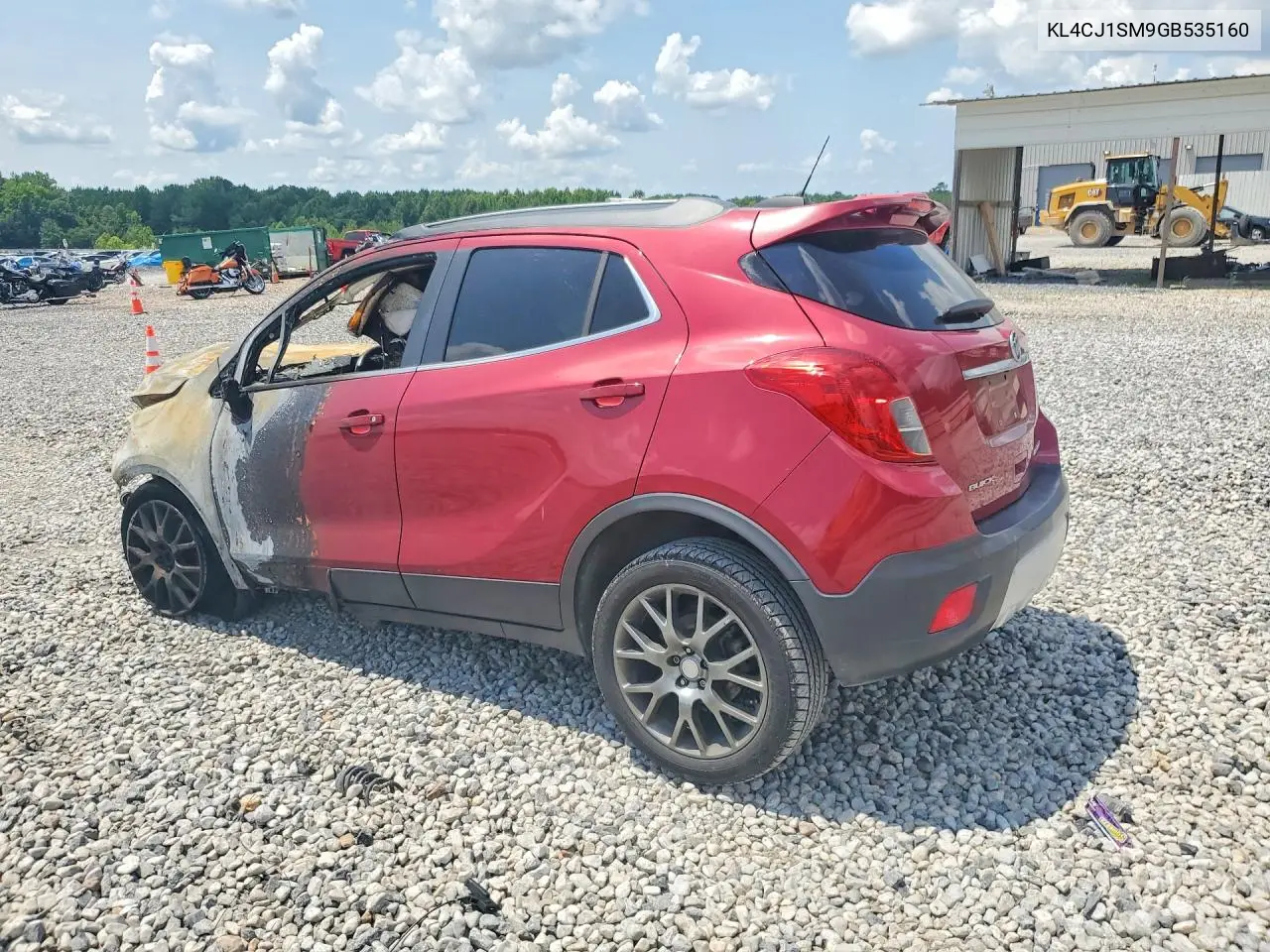 2016 Buick Encore Sport Touring VIN: KL4CJ1SM9GB535160 Lot: 58997906
