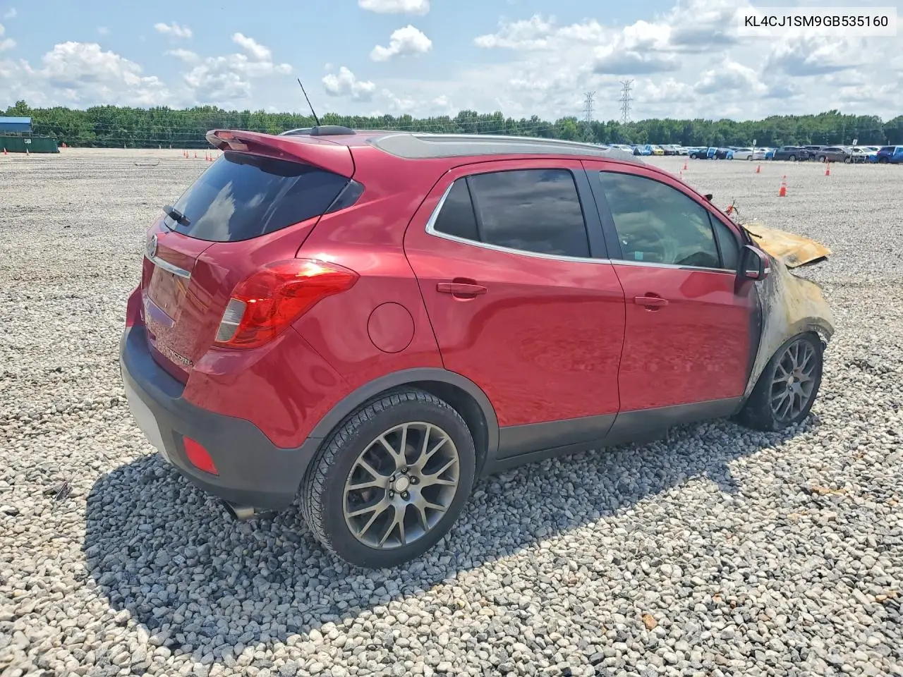 2016 Buick Encore Sport Touring VIN: KL4CJ1SM9GB535160 Lot: 58997906