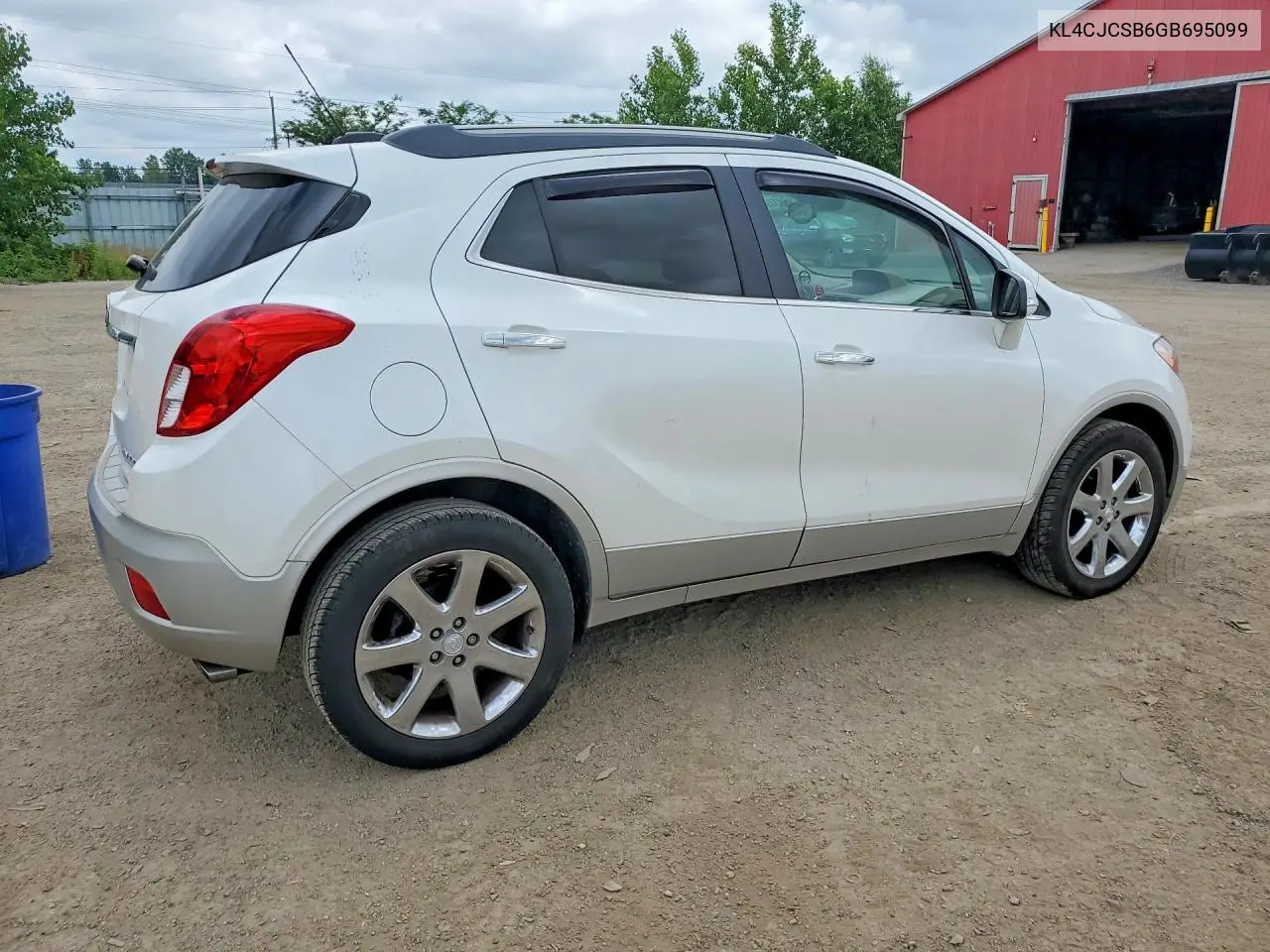 2016 Buick Encore VIN: KL4CJCSB6GB695099 Lot: 59319676