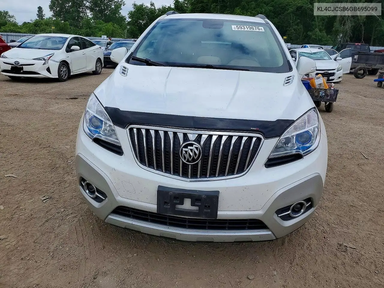 2016 Buick Encore VIN: KL4CJCSB6GB695099 Lot: 59319676