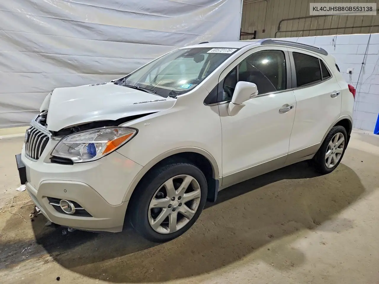 2016 Buick Encore Premium VIN: KL4CJHSB8GB553138 Lot: 60572176