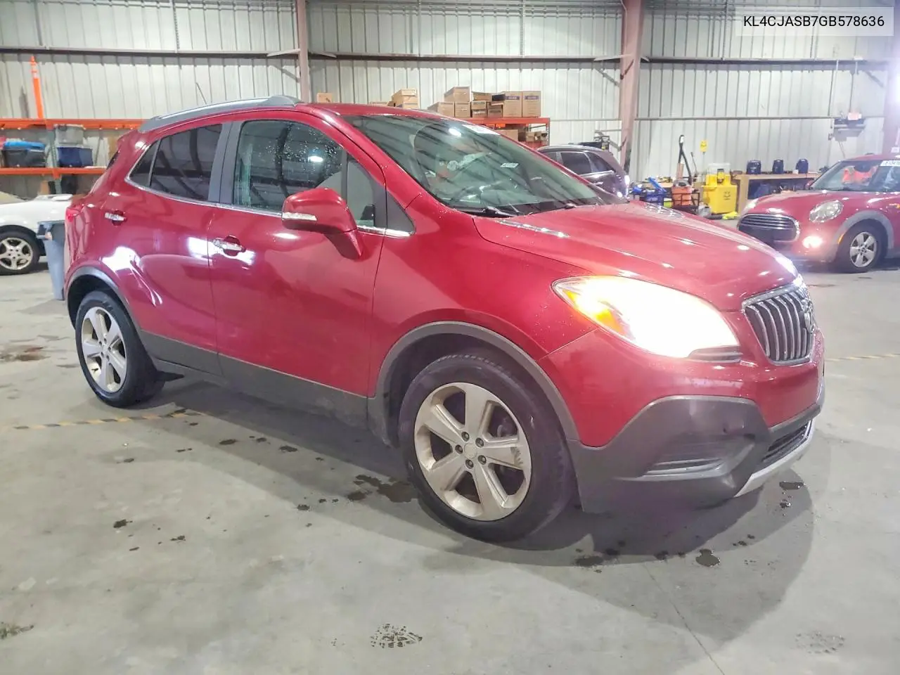 2016 Buick Encore VIN: KL4CJASB7GB578636 Lot: 60807816