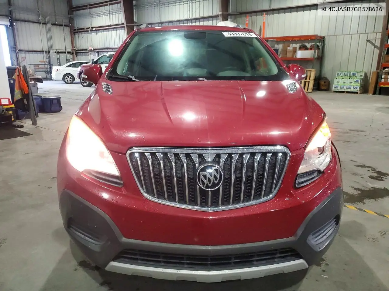 2016 Buick Encore VIN: KL4CJASB7GB578636 Lot: 60807816
