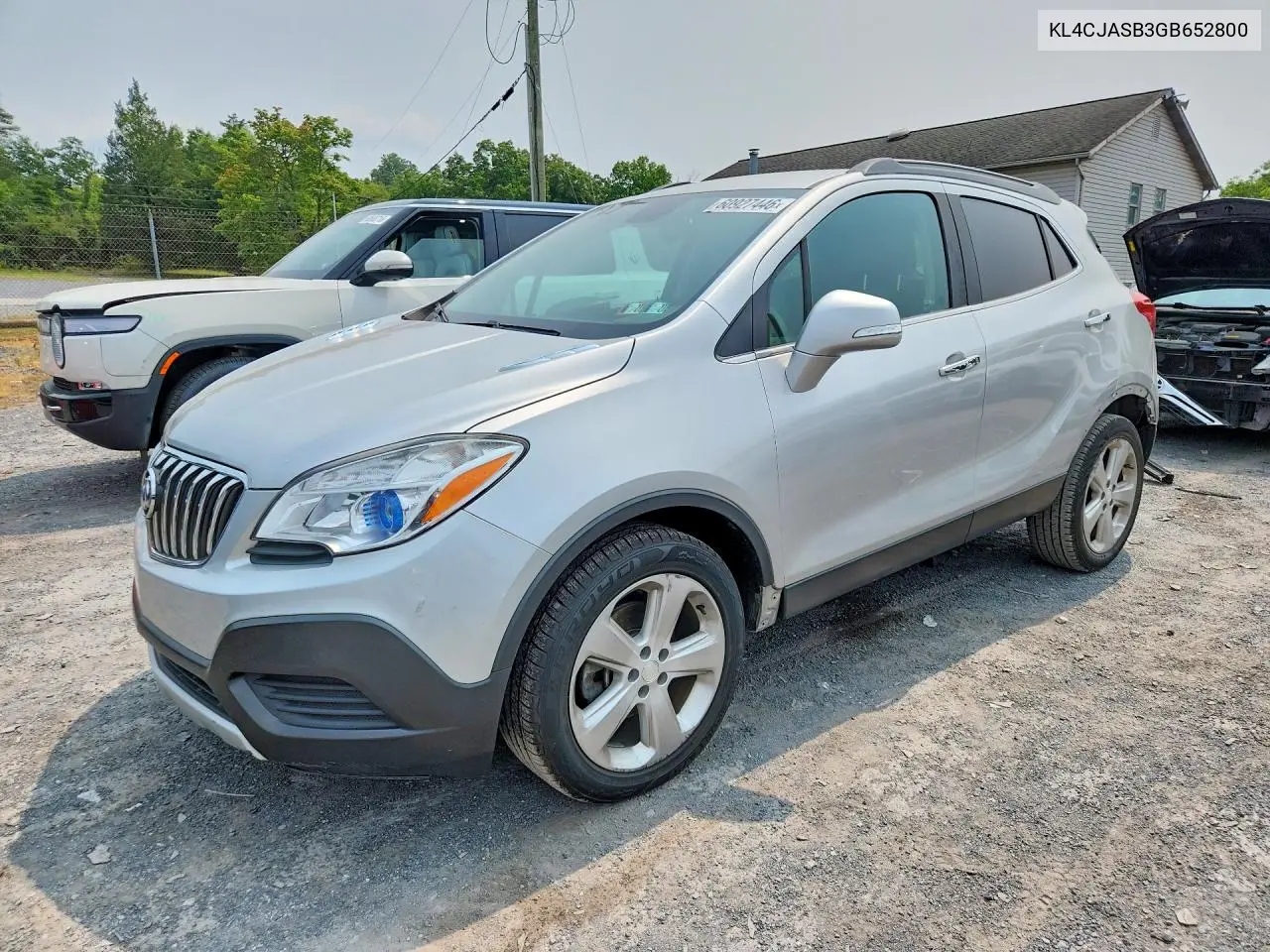 2016 Buick Encore VIN: KL4CJASB3GB652800 Lot: 60927446