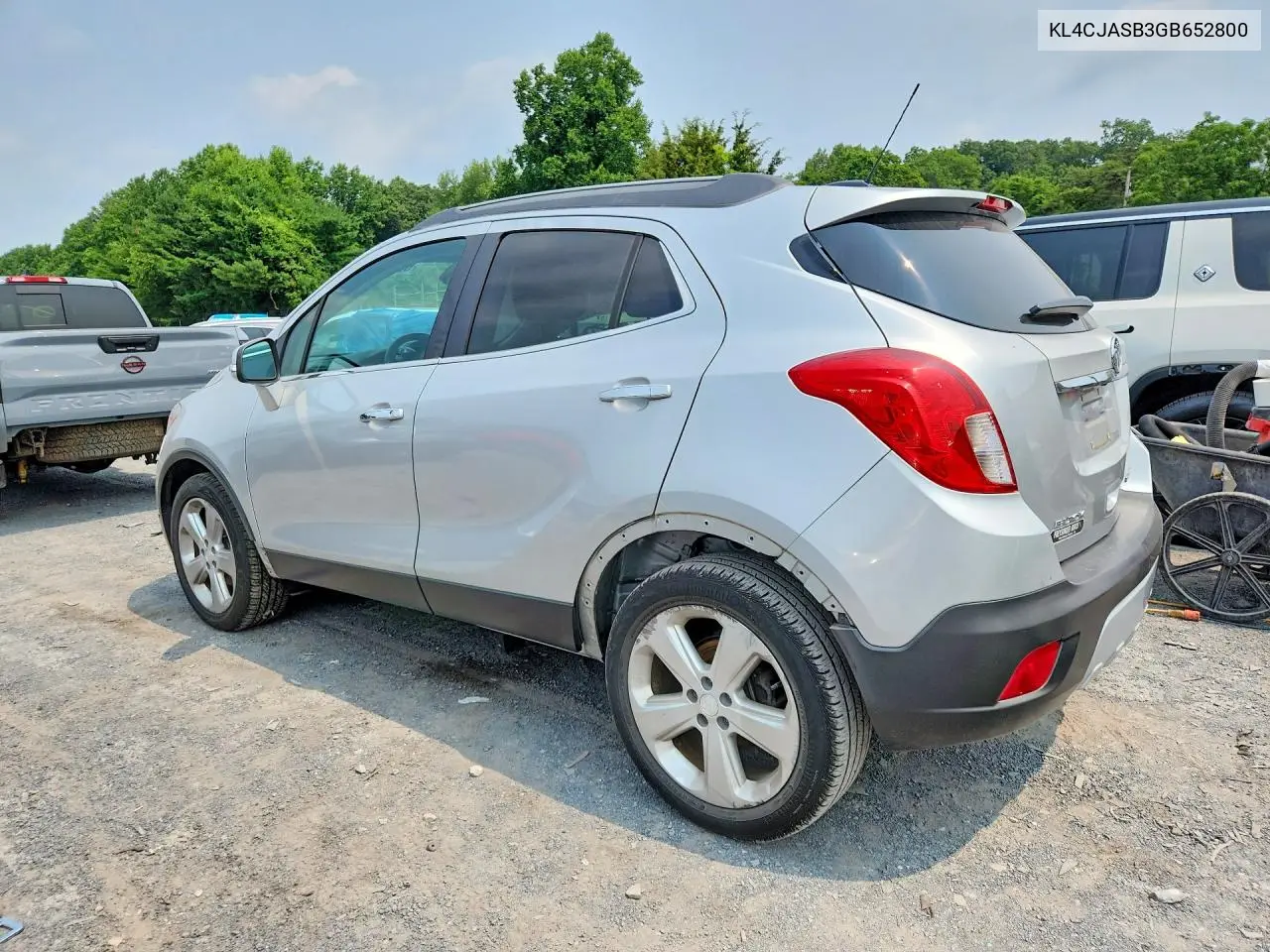 2016 Buick Encore VIN: KL4CJASB3GB652800 Lot: 60927446