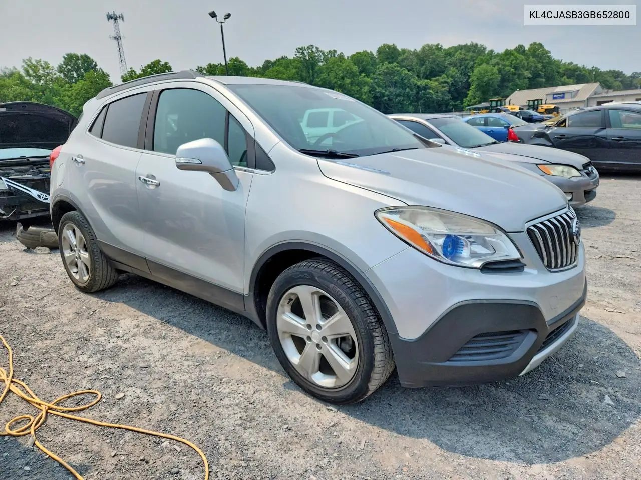 2016 Buick Encore VIN: KL4CJASB3GB652800 Lot: 60927446