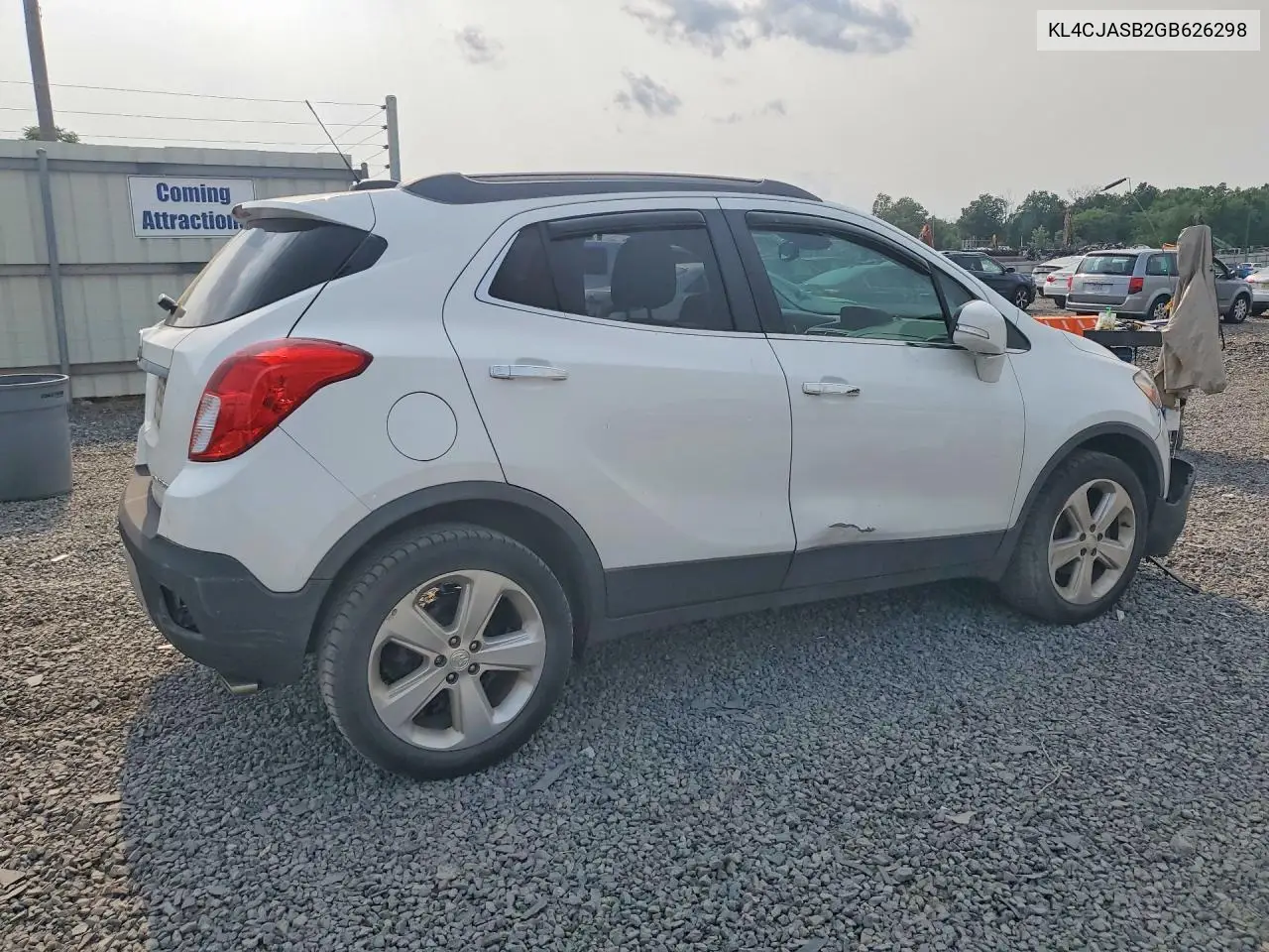 2016 Buick Encore VIN: KL4CJASB2GB626298 Lot: 61011286