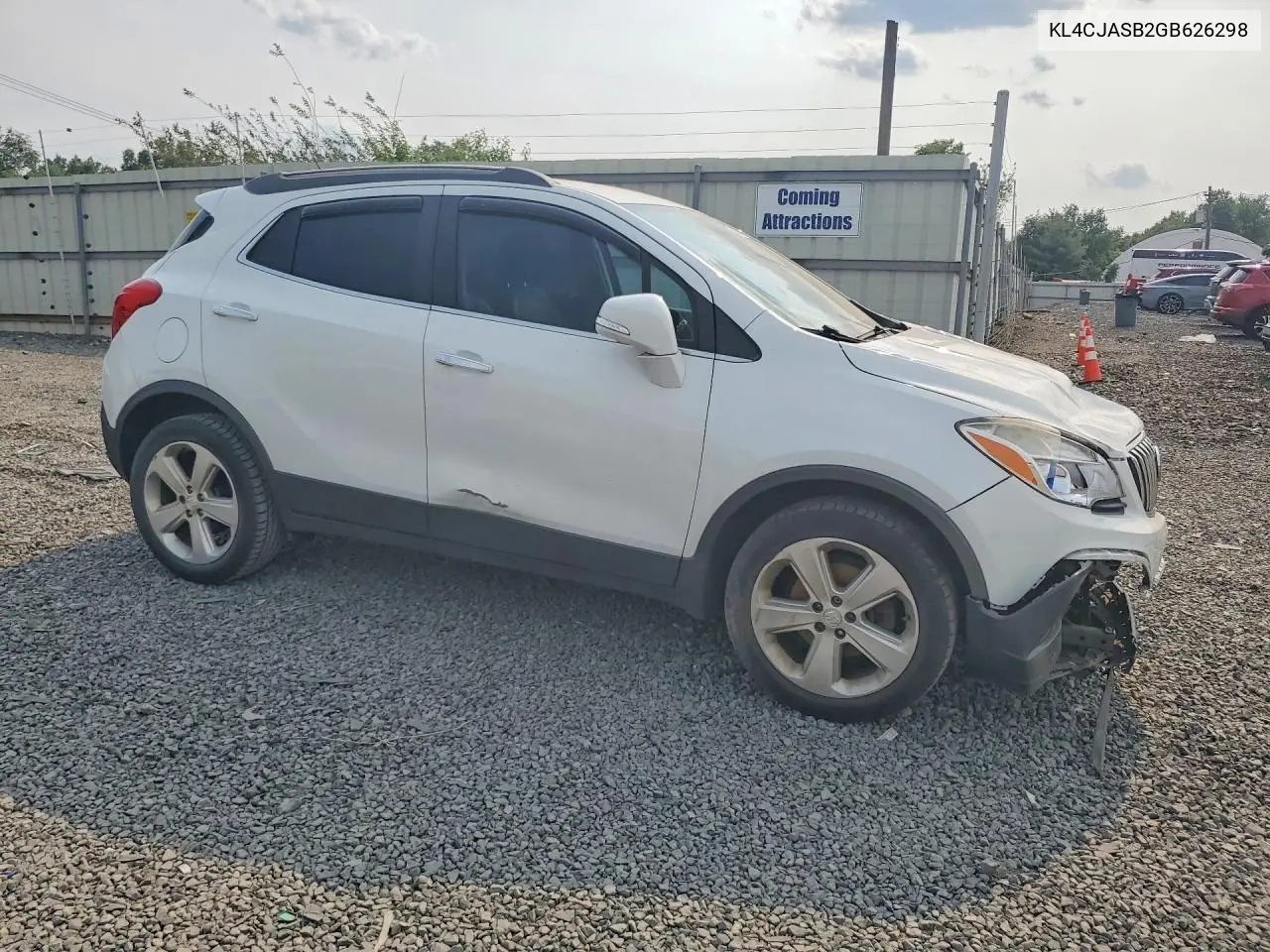2016 Buick Encore VIN: KL4CJASB2GB626298 Lot: 61011286