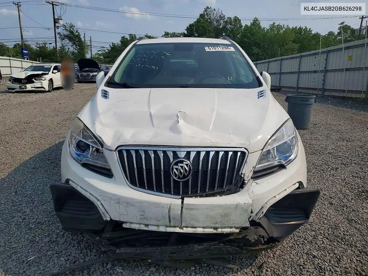 2016 Buick Encore VIN: KL4CJASB2GB626298 Lot: 61011286