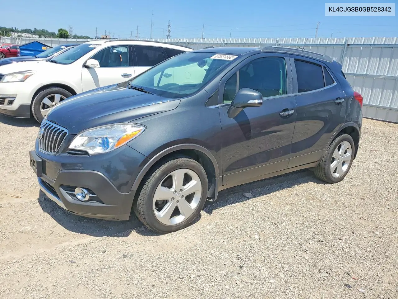 2016 Buick Encore VIN: KL4CJGSB0GB528342 Lot: 61021606