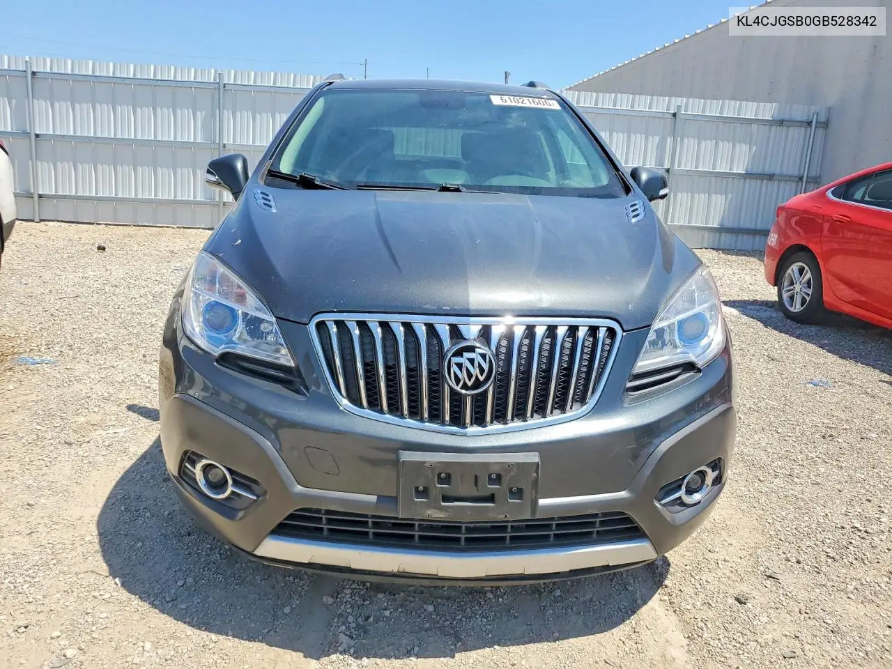 2016 Buick Encore VIN: KL4CJGSB0GB528342 Lot: 61021606