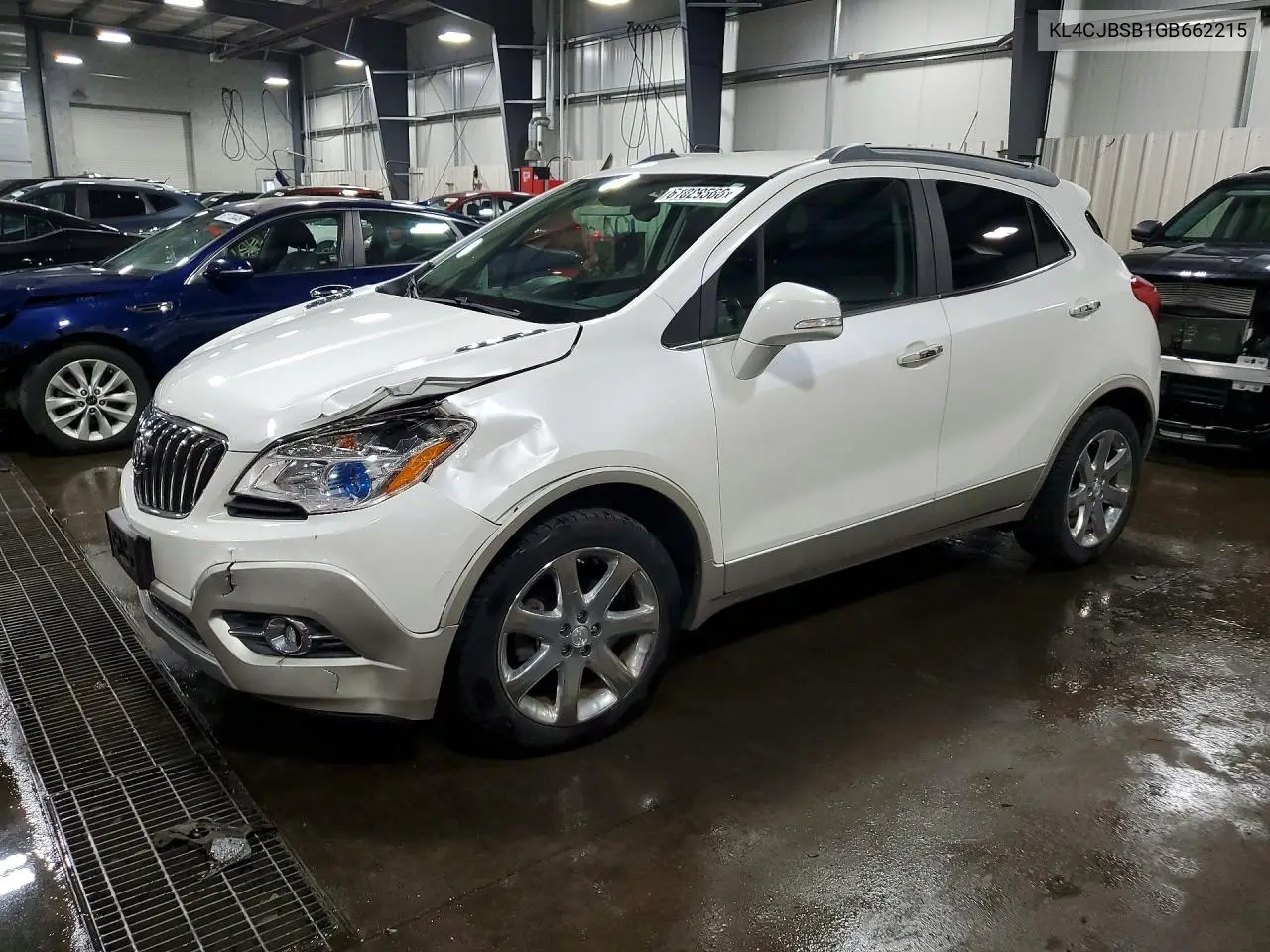2016 Buick Encore Convenience VIN: KL4CJBSB1GB662215 Lot: 61029566