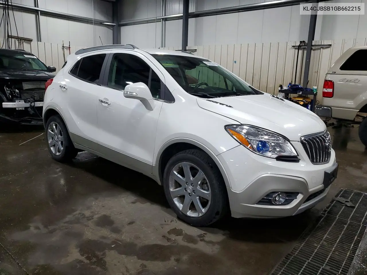 2016 Buick Encore Convenience VIN: KL4CJBSB1GB662215 Lot: 61029566