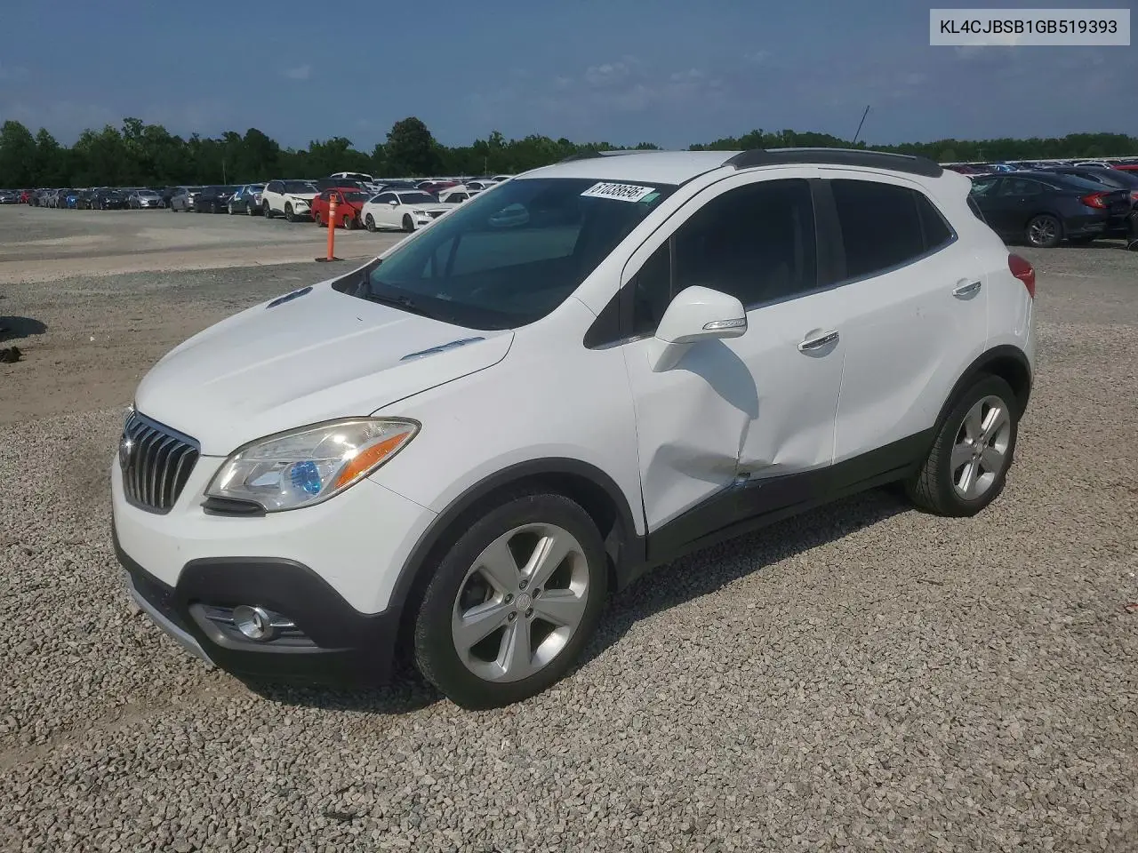 2016 Buick Encore Convenience VIN: KL4CJBSB1GB519393 Lot: 61038696