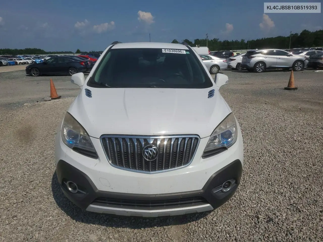 2016 Buick Encore Convenience VIN: KL4CJBSB1GB519393 Lot: 61038696