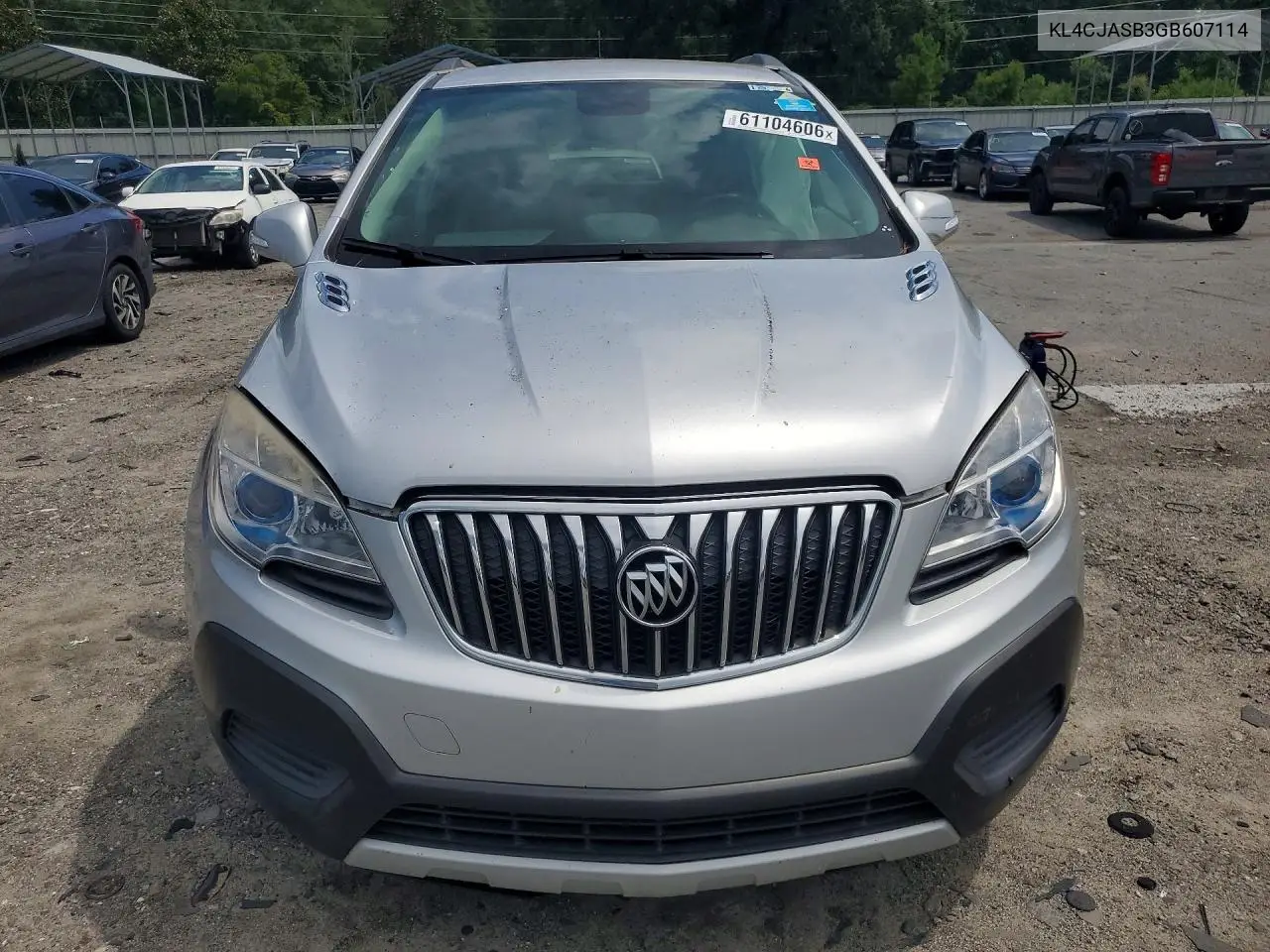 2016 Buick Encore VIN: KL4CJASB3GB607114 Lot: 61104606