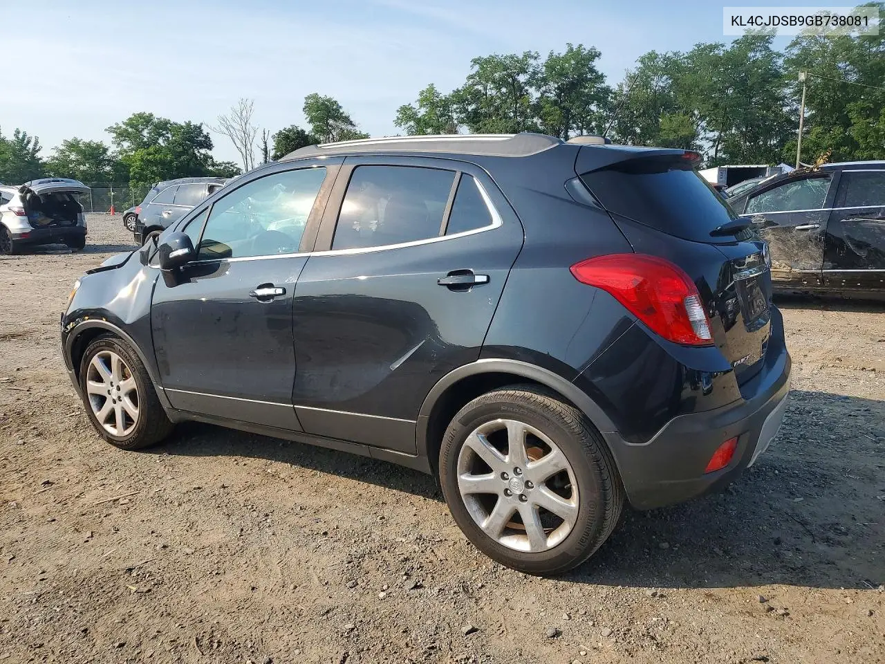 2016 Buick Encore Premium VIN: KL4CJDSB9GB738081 Lot: 61207686