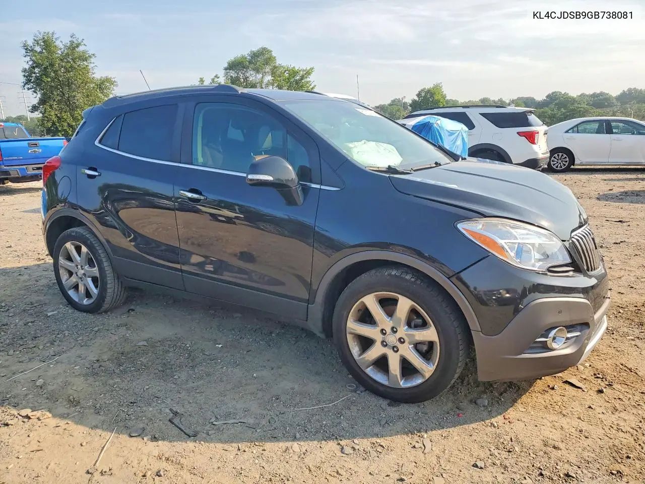2016 Buick Encore Premium VIN: KL4CJDSB9GB738081 Lot: 61207686