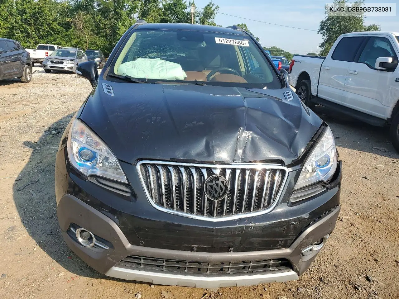 2016 Buick Encore Premium VIN: KL4CJDSB9GB738081 Lot: 61207686