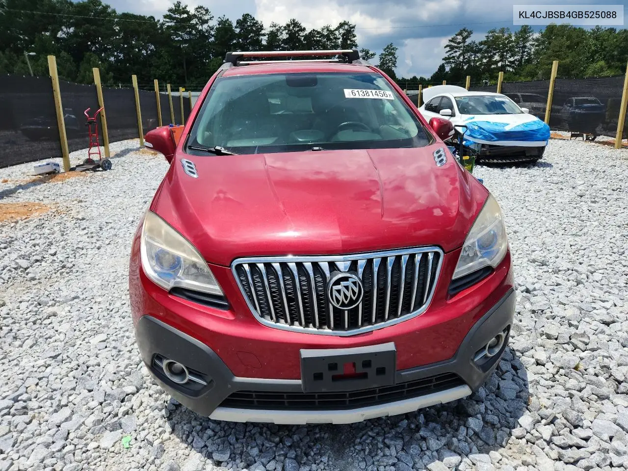 2016 Buick Encore Convenience VIN: KL4CJBSB4GB525088 Lot: 61381456