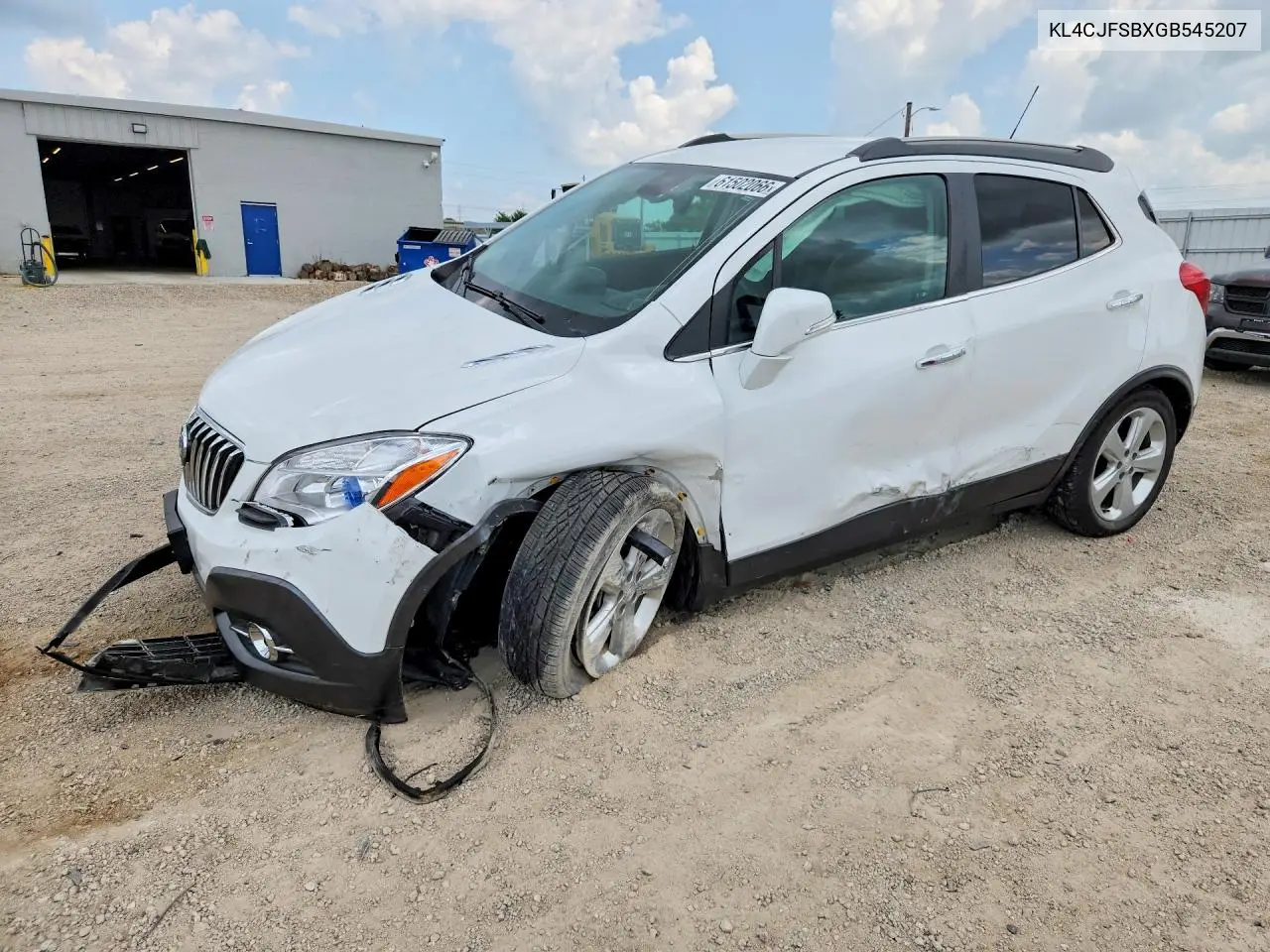 2016 Buick Encore Convenience VIN: KL4CJFSBXGB545207 Lot: 61502066
