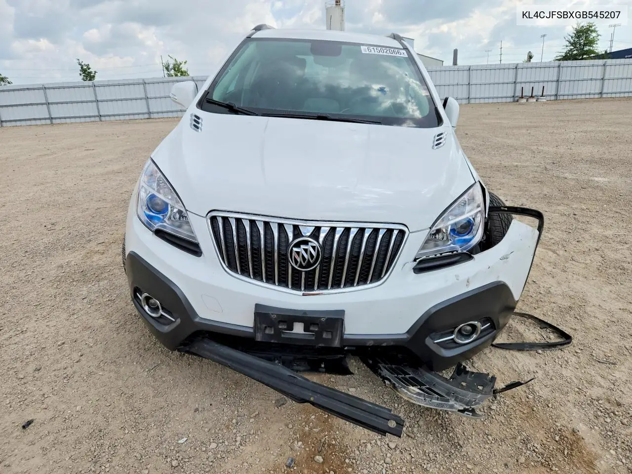 2016 Buick Encore Convenience VIN: KL4CJFSBXGB545207 Lot: 61502066