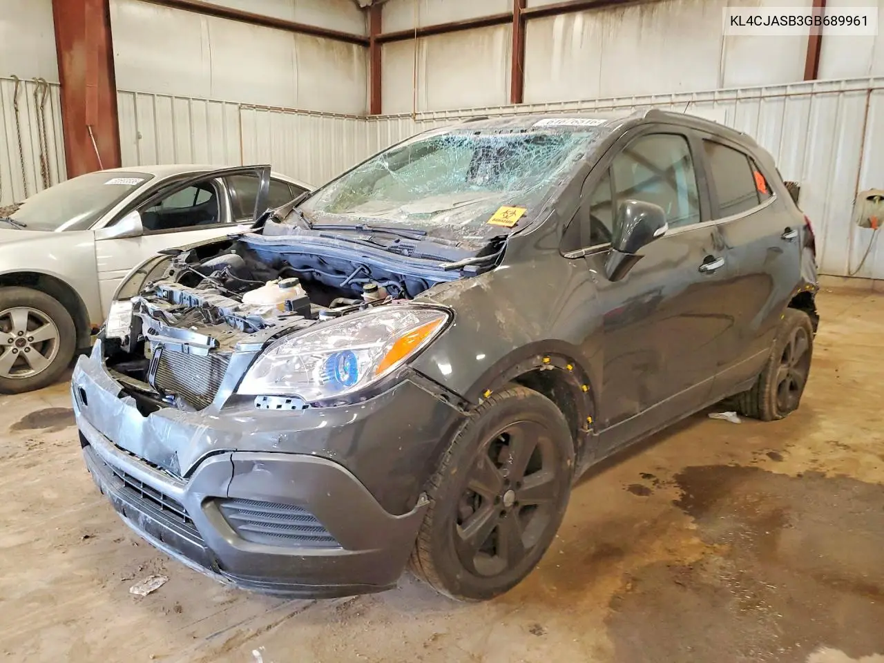 2016 Buick Encore VIN: KL4CJASB3GB689961 Lot: 61676516
