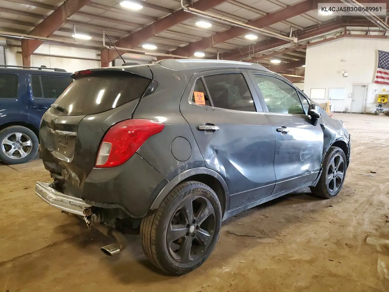 2016 Buick Encore VIN: KL4CJASB3GB689961 Lot: 61676516