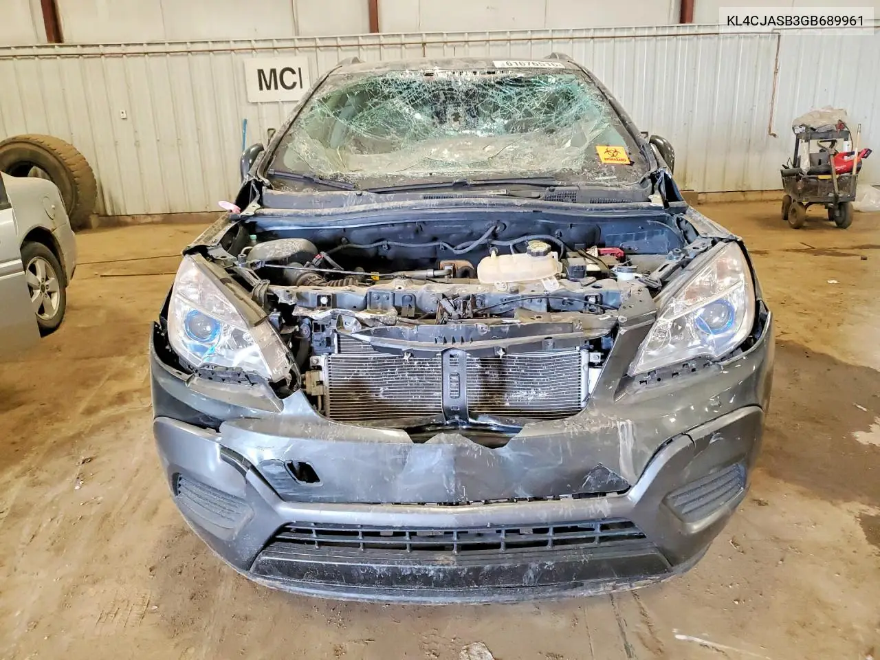 2016 Buick Encore VIN: KL4CJASB3GB689961 Lot: 61676516