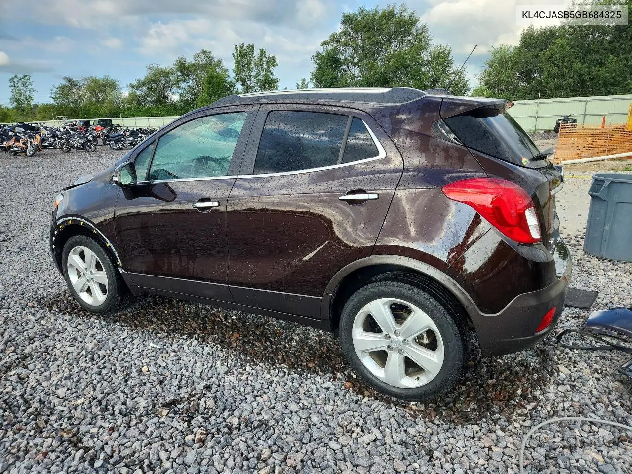 2016 Buick Encore VIN: KL4CJASB5GB684325 Lot: 61723406