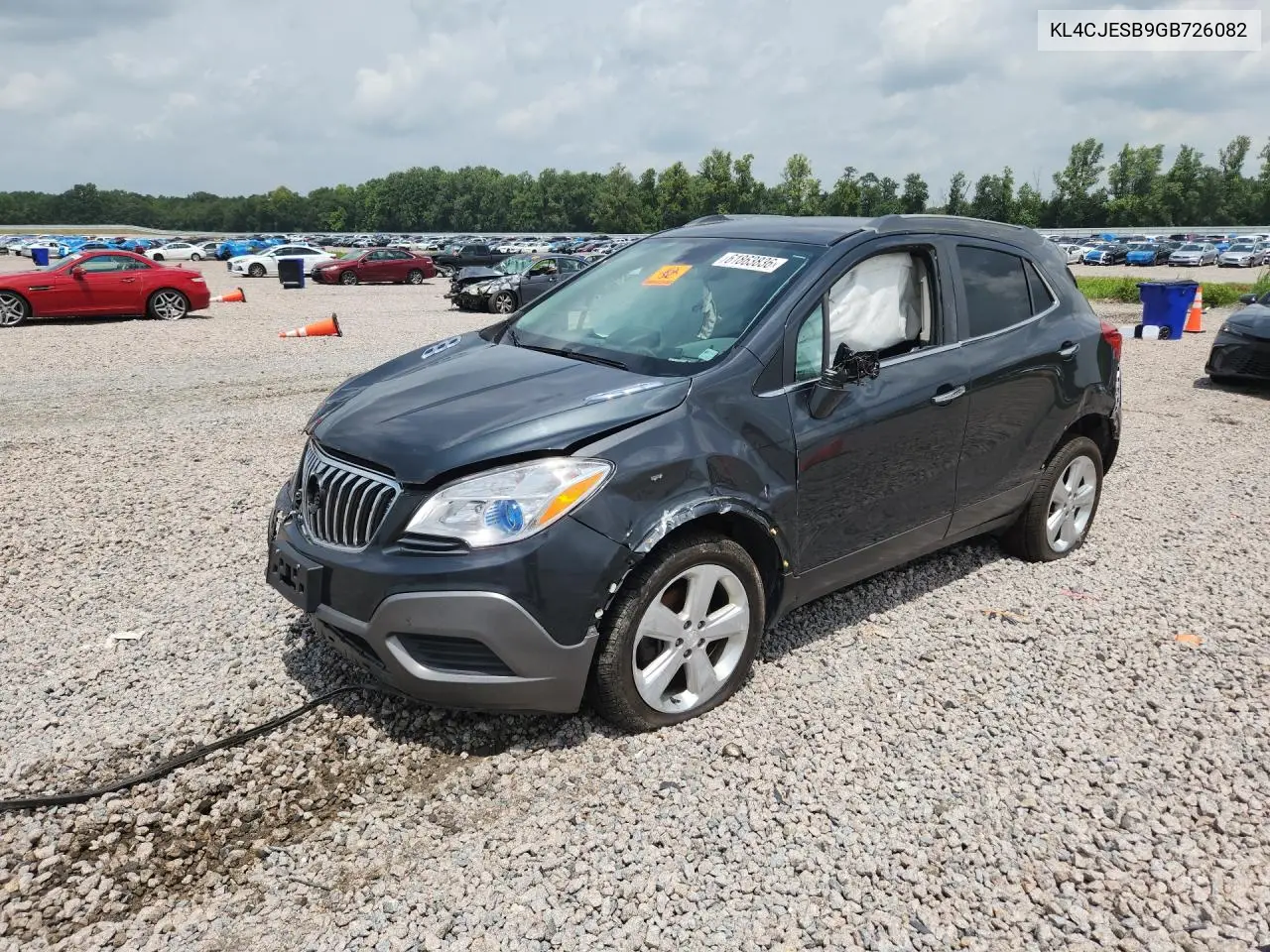 2016 Buick Encore VIN: KL4CJESB9GB726082 Lot: 61863836