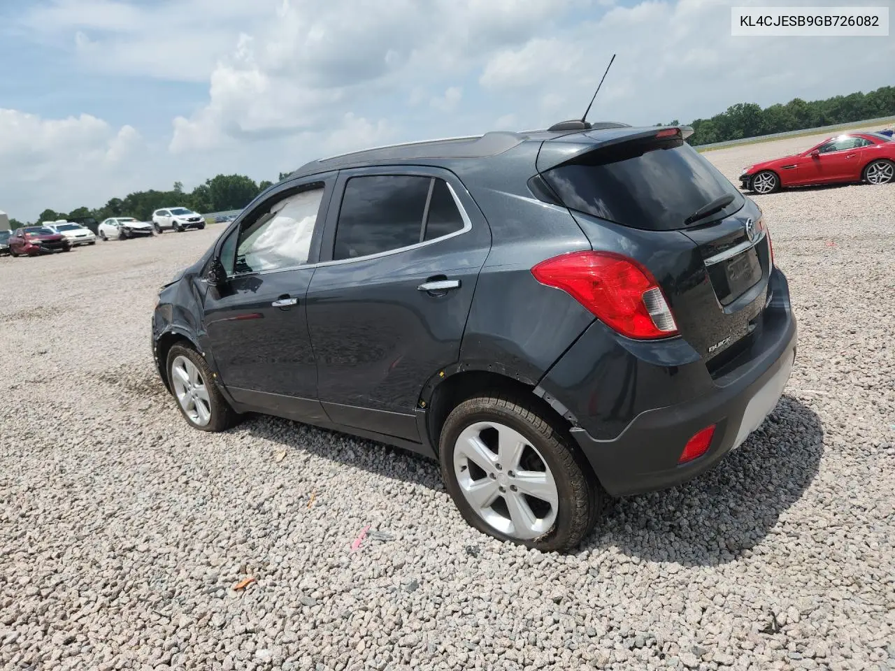 2016 Buick Encore VIN: KL4CJESB9GB726082 Lot: 61863836