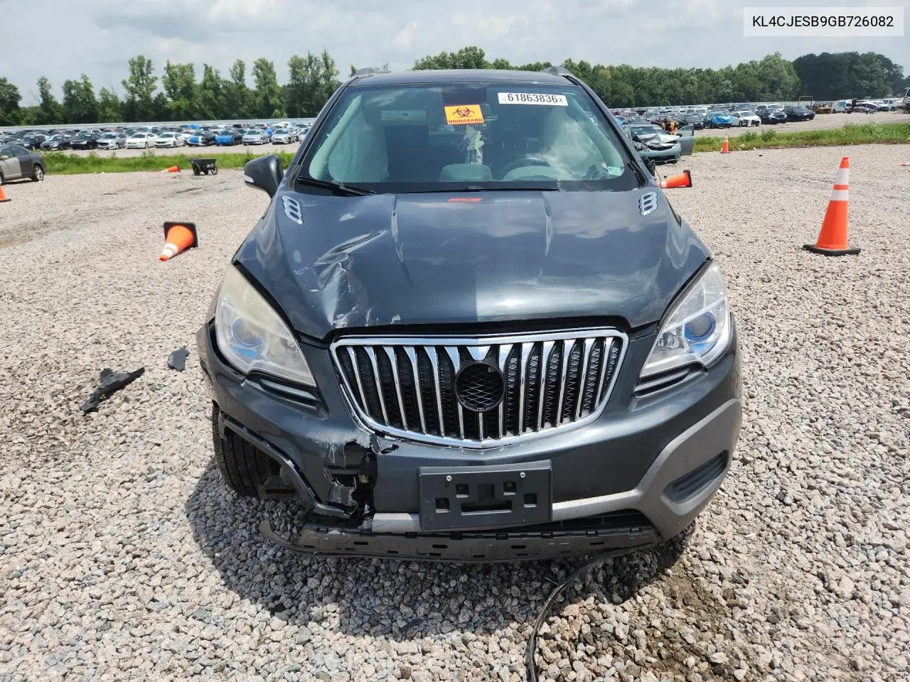 2016 Buick Encore VIN: KL4CJESB9GB726082 Lot: 61863836