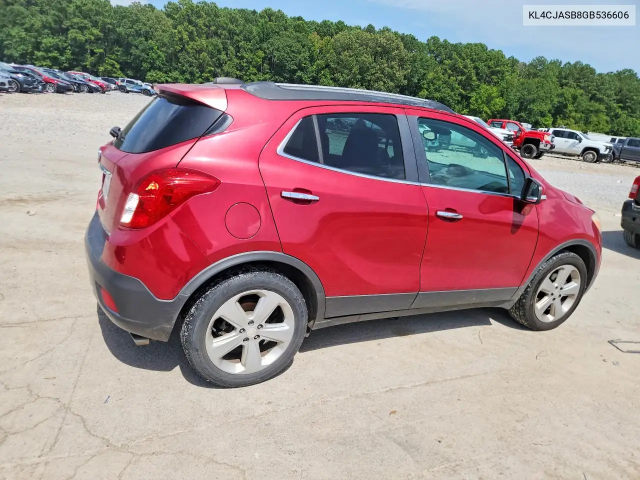 2016 Buick Encore VIN: KL4CJASB8GB536606 Lot: 61879756
