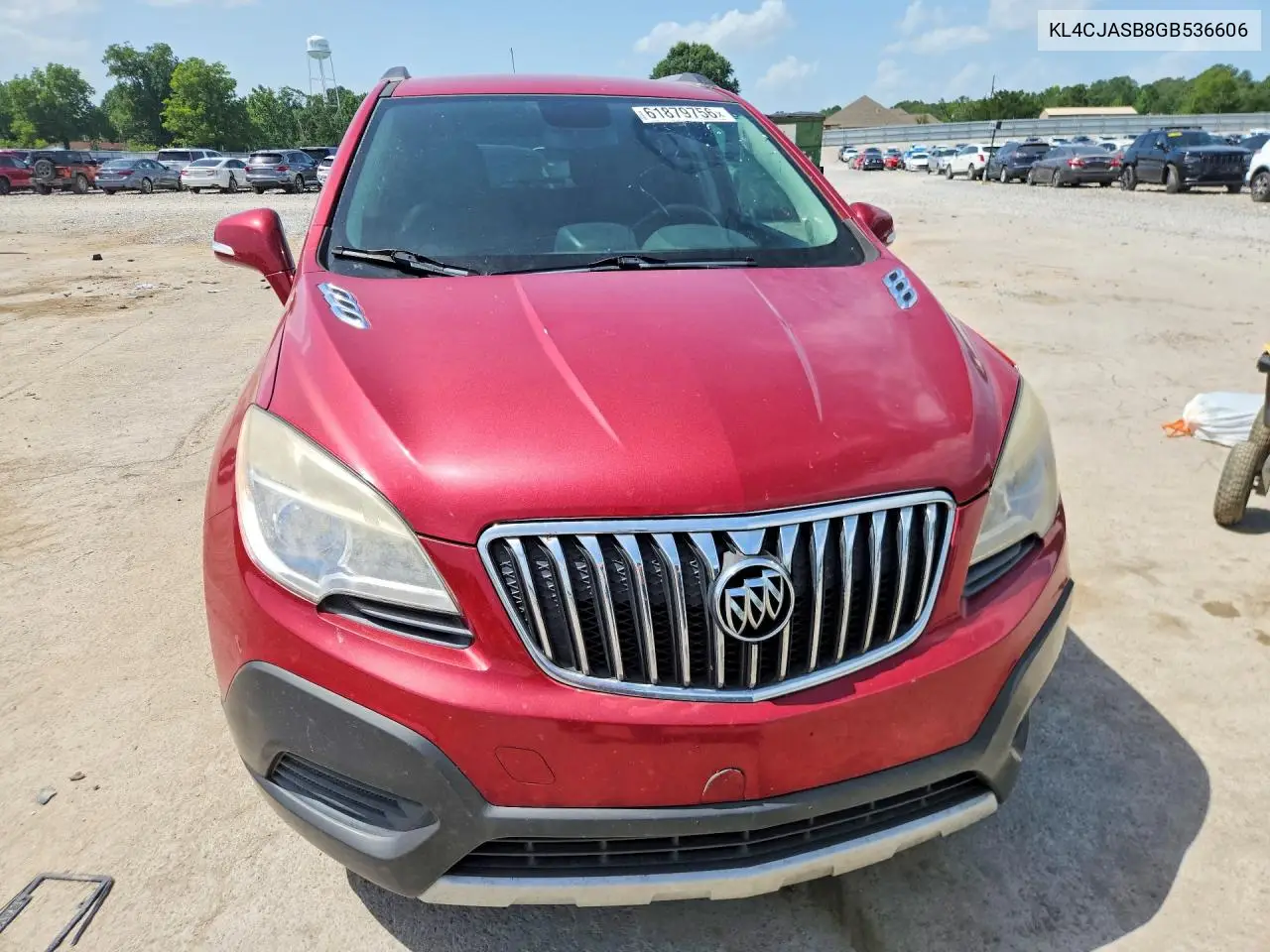 2016 Buick Encore VIN: KL4CJASB8GB536606 Lot: 61879756