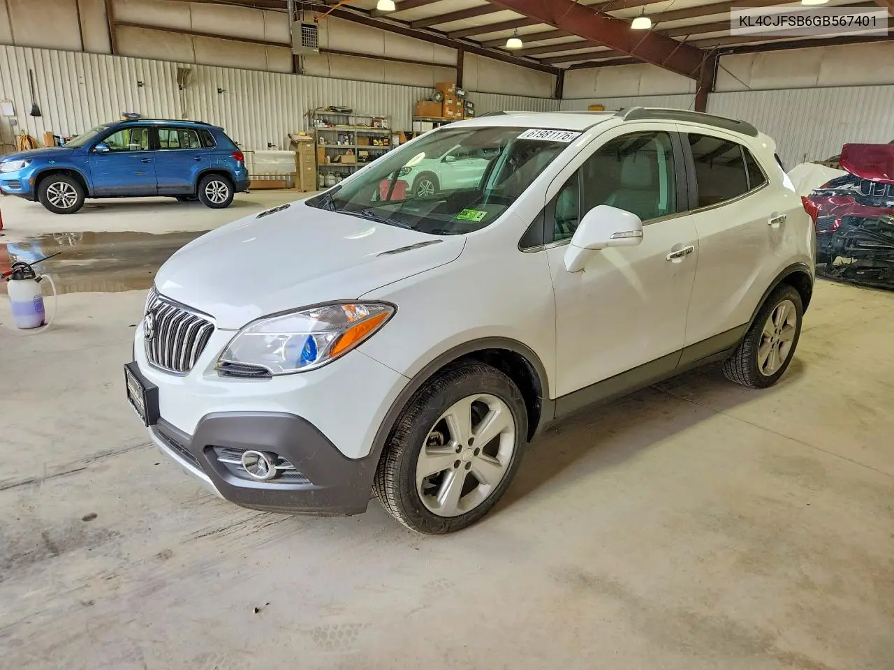 KL4CJFSB6GB567401 2016 Buick Encore Convenience