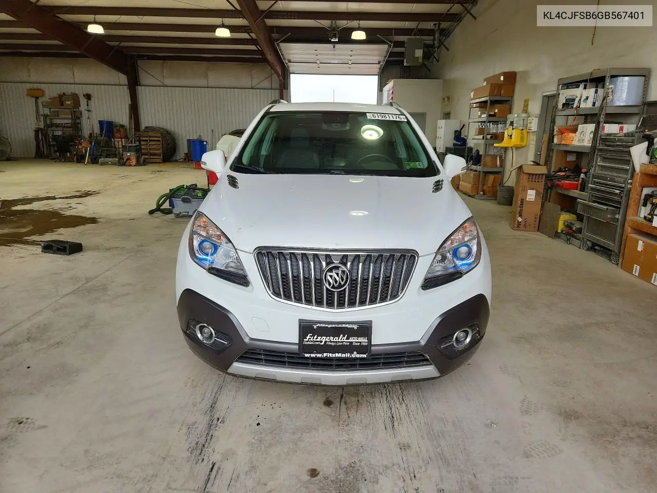 KL4CJFSB6GB567401 2016 Buick Encore Convenience