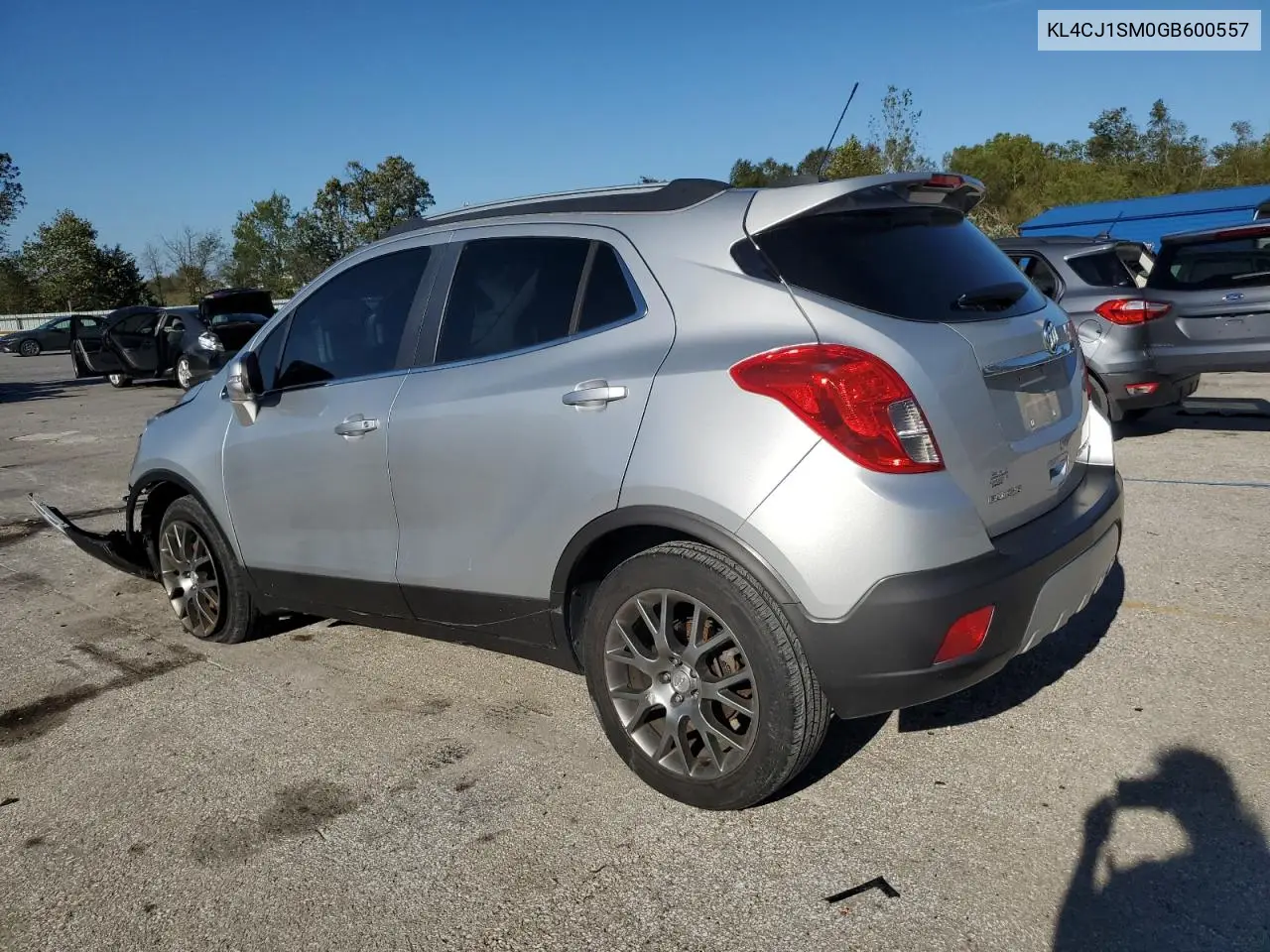 KL4CJ1SM0GB600557 2016 Buick Encore Sport Touring