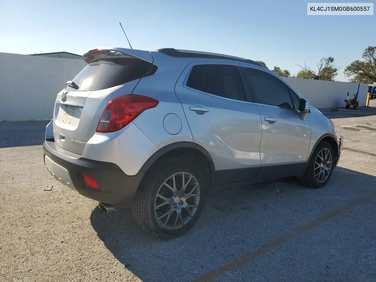 KL4CJ1SM0GB600557 2016 Buick Encore Sport Touring