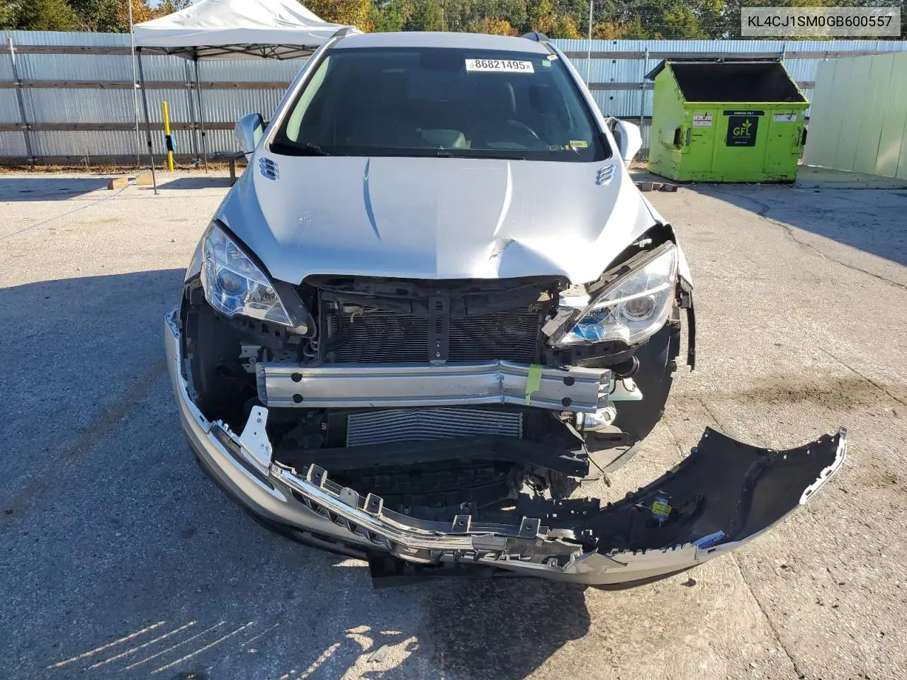 KL4CJ1SM0GB600557 2016 Buick Encore Sport Touring