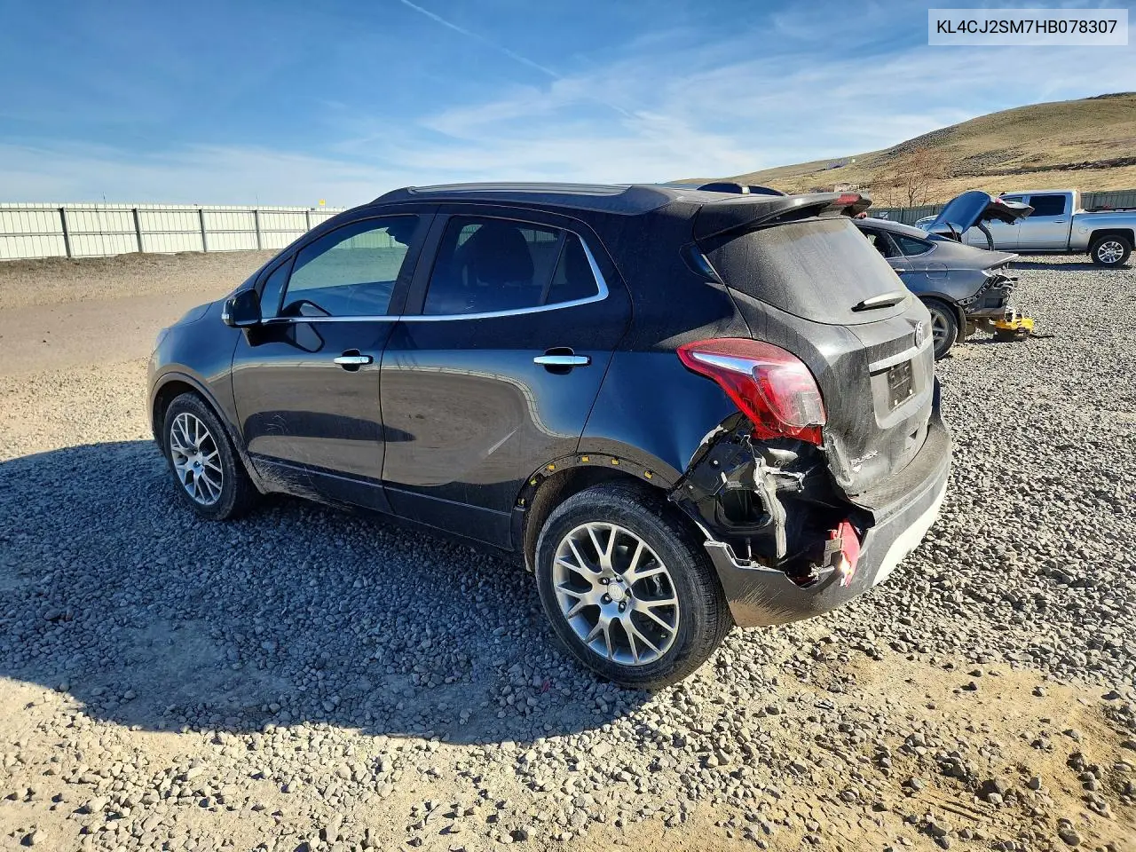 2017 Buick Encore Sport Touring VIN: KL4CJ2SM7HB078307 Lot: 46715116