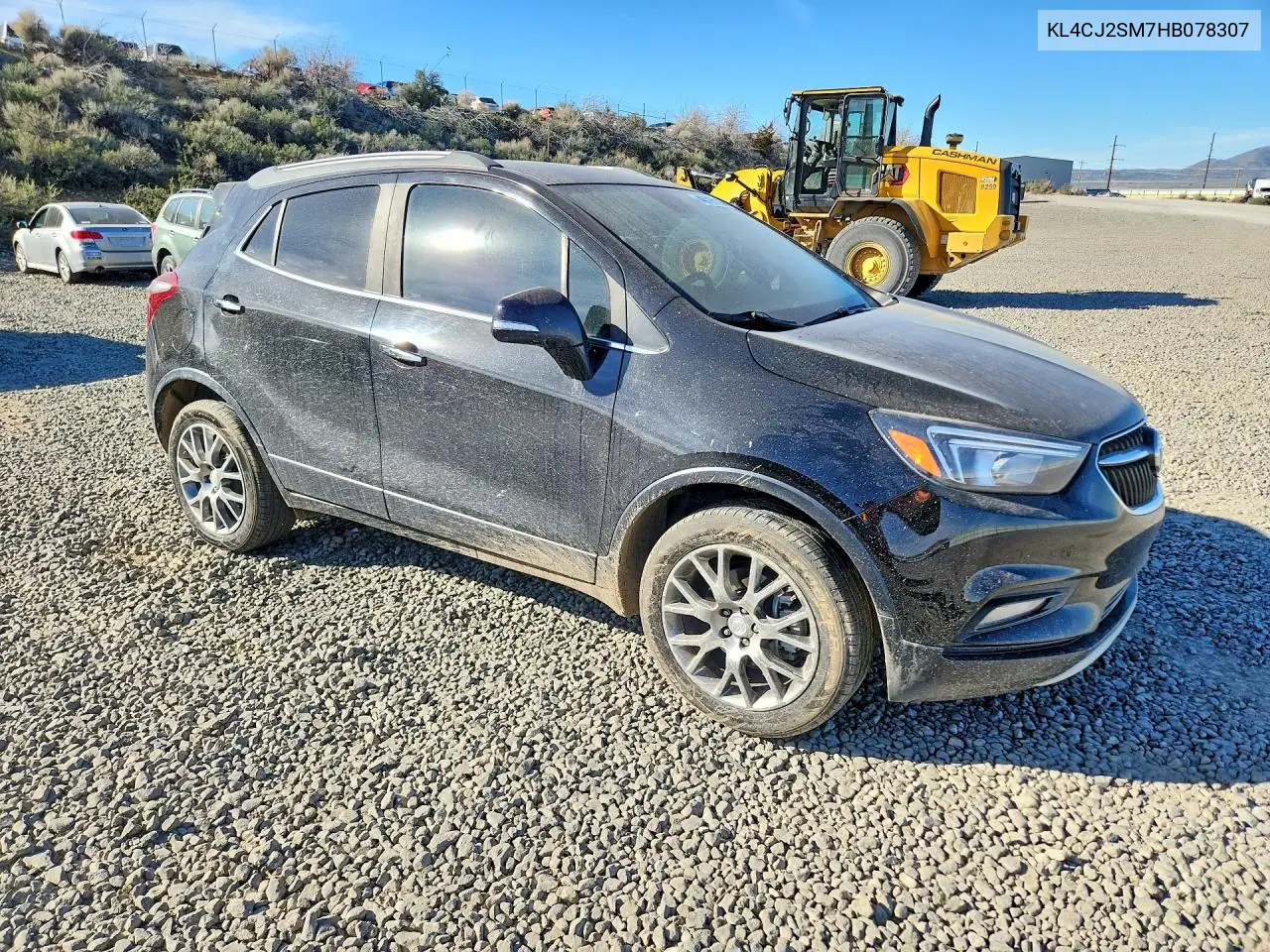 2017 Buick Encore Sport Touring VIN: KL4CJ2SM7HB078307 Lot: 46715116