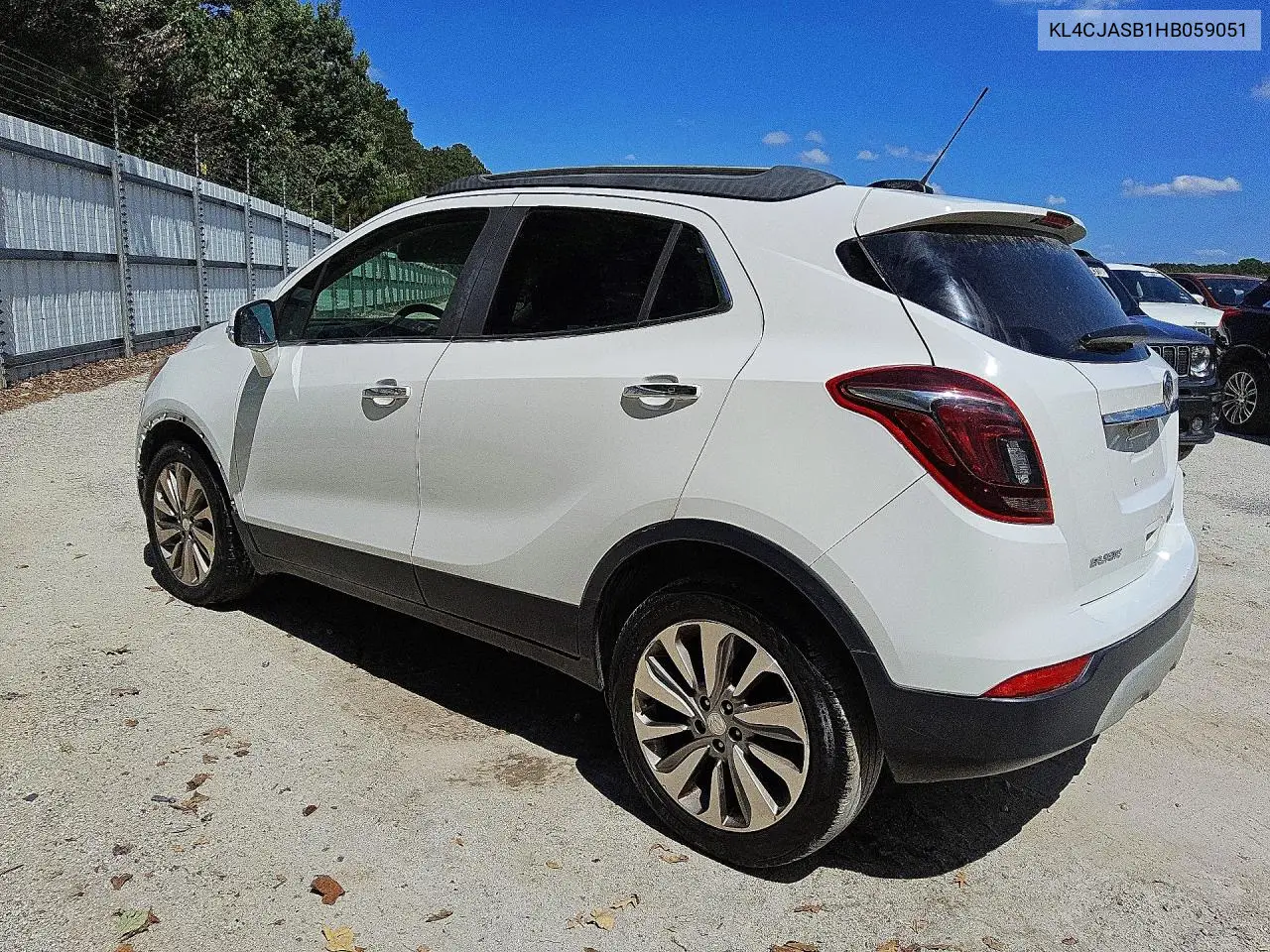 2017 Buick Encore Preferred VIN: KL4CJASB1HB059051 Lot: 52094496