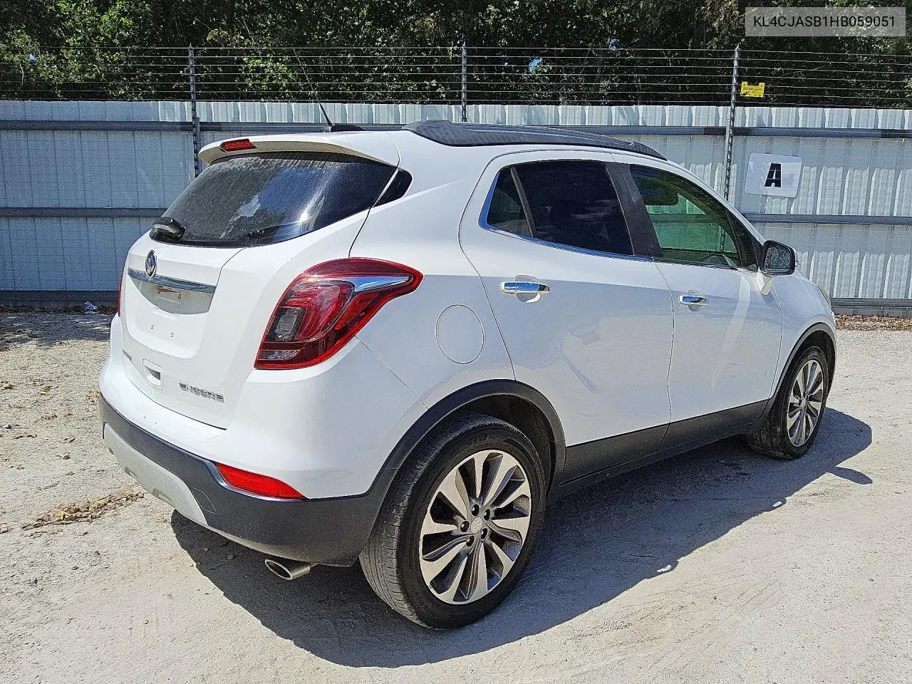 2017 Buick Encore Preferred VIN: KL4CJASB1HB059051 Lot: 52094496