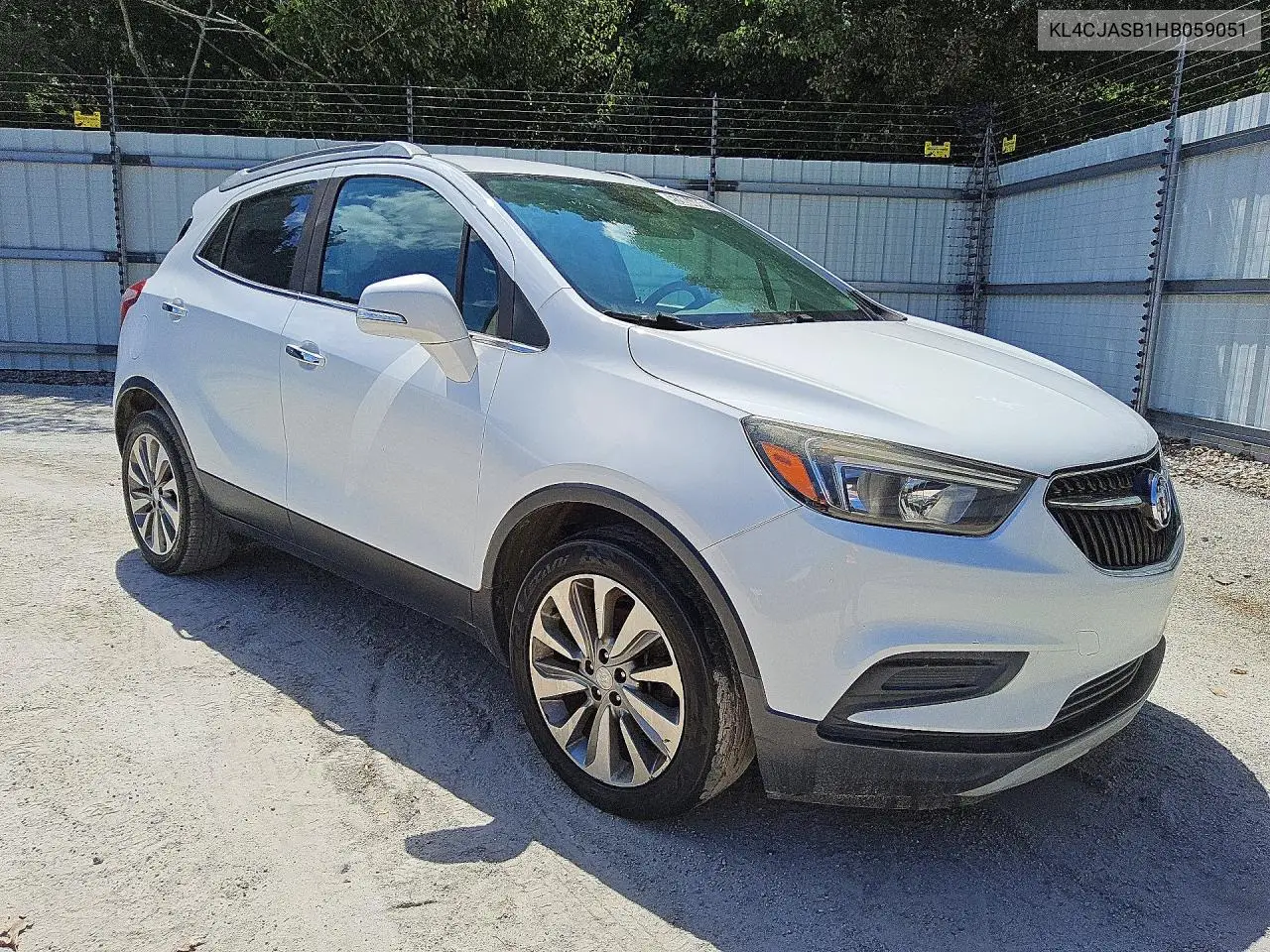 2017 Buick Encore Preferred VIN: KL4CJASB1HB059051 Lot: 52094496